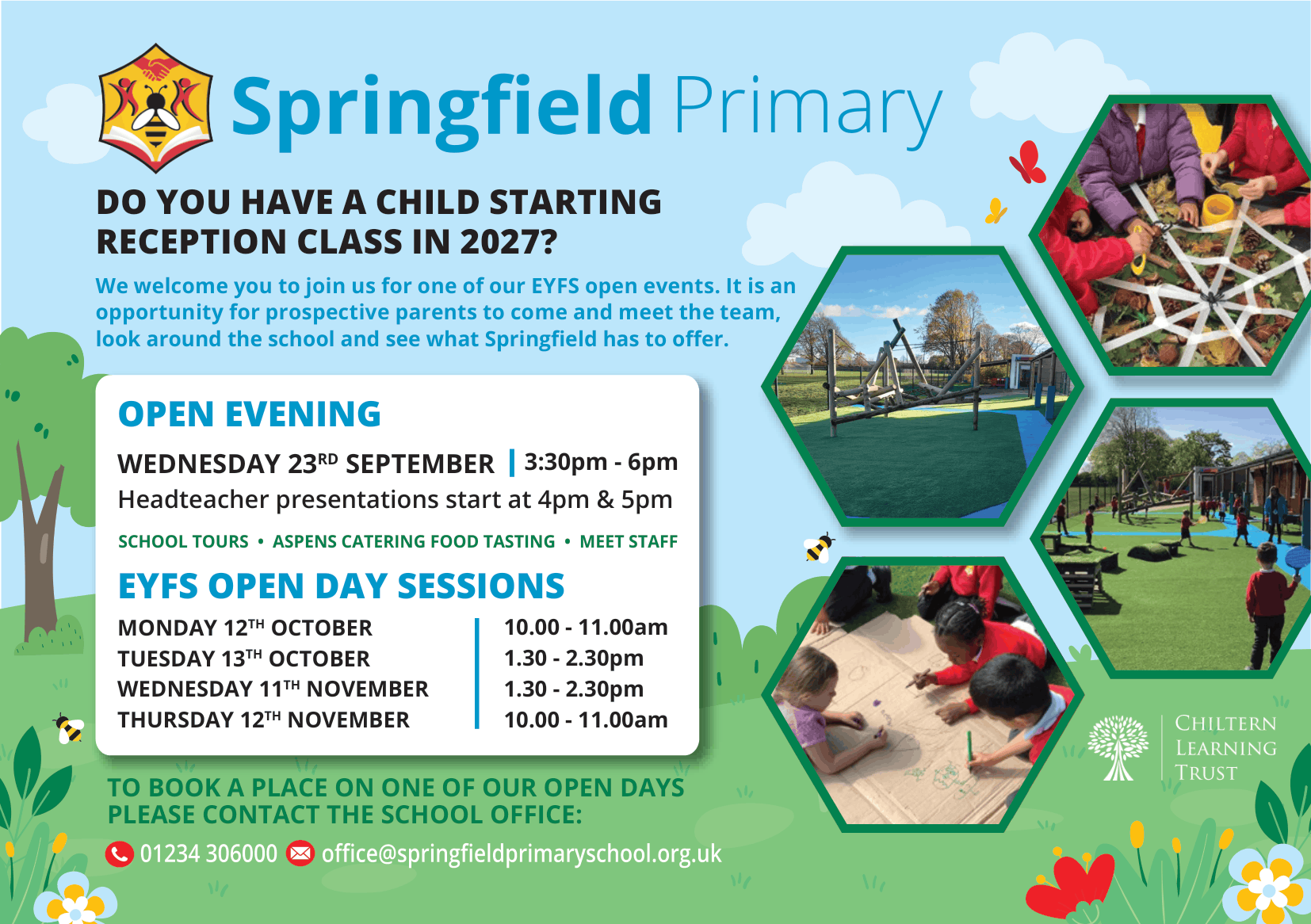 EYFS Open Event Flyer